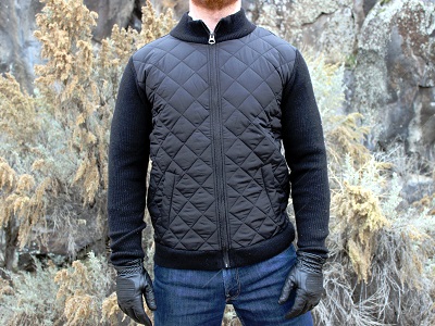 7 Diamonds Quilted Panel Lambswool | Dappered.com