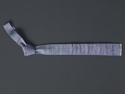 Gap + GQ The Hill-Side Selvedge Chambray Tie | Dappered.com