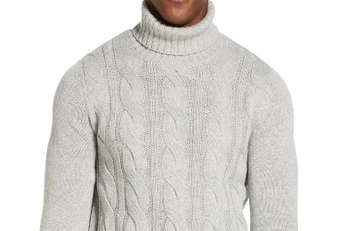 Target Merona Cable Turtleneck | 10 Best Bets for $75 or Less on Dappered.com