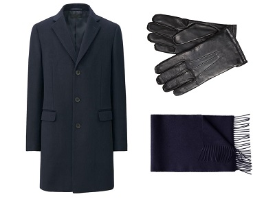 Bond's Thames Topcoat: UNIQLO Wool/Cashmere Chesterfield | Steal the Style: SPECTRE on Dappered.com