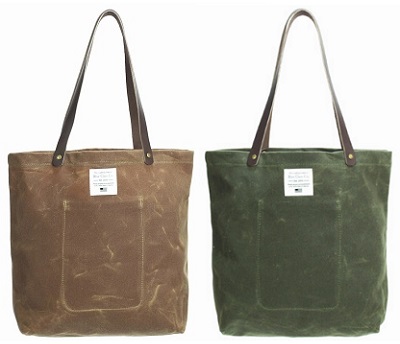 Blue Claw Co. Waxed Canvas Market Tote | 10 Best Bets for $75 or Less on Dappered.com