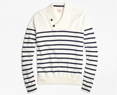 Brooks Bros. Nautical Shawl Collar | Most Wanted Affordable Style - February 2015 on Dappered.com