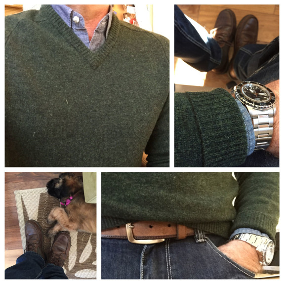 What I Wore Today | Best of Threads - Bags, Whiskers, J. Crew, and Green Stuff on Dappered.com