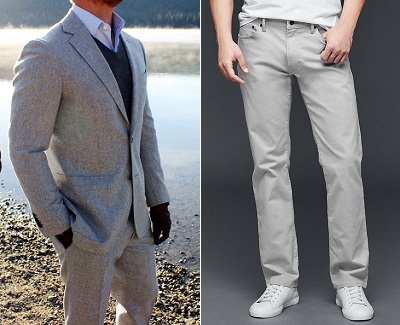 Pale/Dove Grey | 5 Colors to change up your Winter Wardrobe on Dappered.com