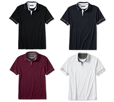 Banana Republic Luxe-Touch Piped Polo | February 2016 10 Best Bets for $75 or Less on Dappered.com