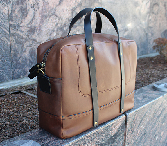 In Review: Banana Republic's Italian Leather Briefcase | Dappered.com