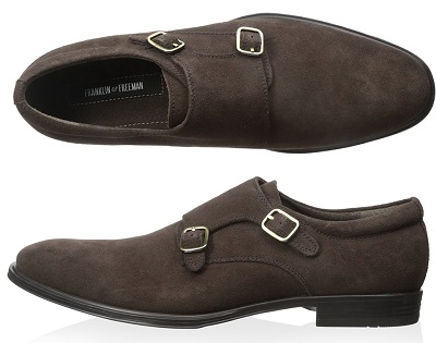 Franklin & Freeman Suede Double Monk | Amazon' s House Label Clothing picks on Dappered.com