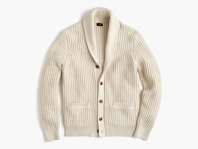J. Crew Shawl Collar Cardigan | Spring Temptation: New Affordable Men’s Style Arrivals for 2016 on Dappered.com
