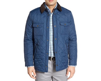 Nordstrom  Quilted Nylon Shirt Jacket | Dappered.com