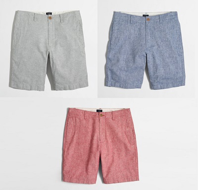 JCF Linen/Cotton Beach Shorts