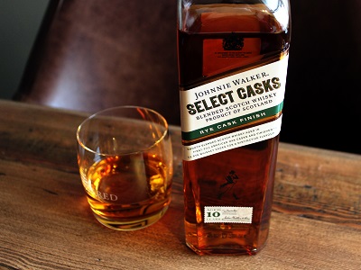 Johnnie Walker Select Casks Rye Finish 10 Year | March's 10 Best Bets for $75 or Less on Dappered.com