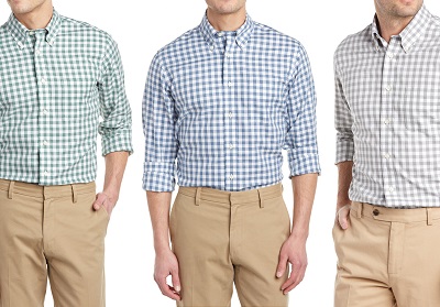 Brooks Brothers Slim Fit Button Down Gingham