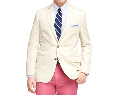 Brooks Brothers Fitzgerald Fit Cotton/Linen Sportcoat