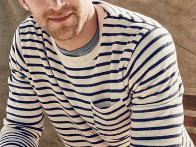 Jcrew cotton stripe sweater