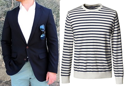 Lands' End Blazer and Sweater