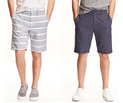 Old Navy Slim-Fit Linen-Blend 10" Shorts