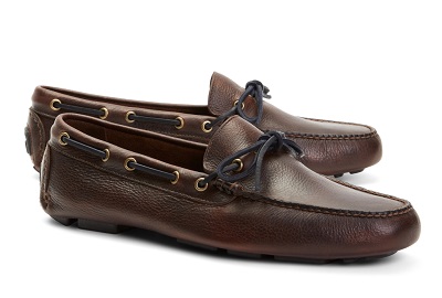 Pebble Leather Driving Mocs 