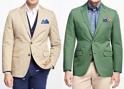 BB Fitz. Fit Italian Cotton/Linen Fabric Sportcoat