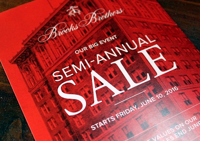 Brooks Brothers Semi-Annual Sale