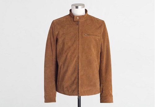 Most Unexpected New Arrival: J. Crew Factory Suede Jacket