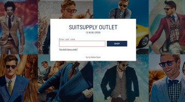 The Suitsupply Online Outlet is BACK!