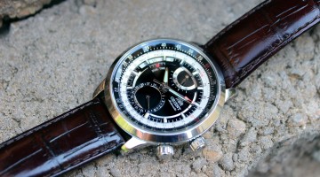 Win it: The Burgundy Strap Orient Explorer Automatic Dual Time