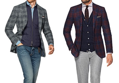 Suitsupply Check Jackets