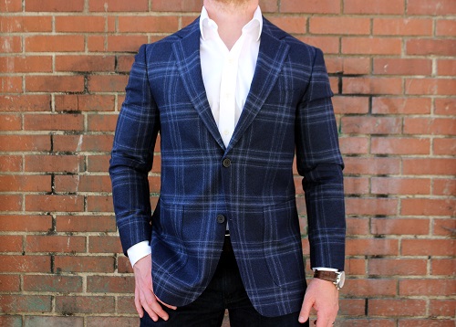Suitsupply Havana Fit Wool Check Sportcoat