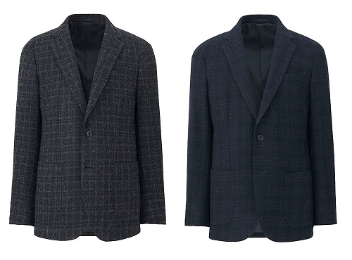 UNIQLO Wool/Nylon Tweed Jackets