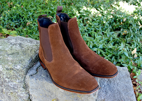 Loake Mitchum Suede Chelsea Boots