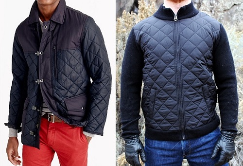 A Casual Field Style or Quilted Jacket