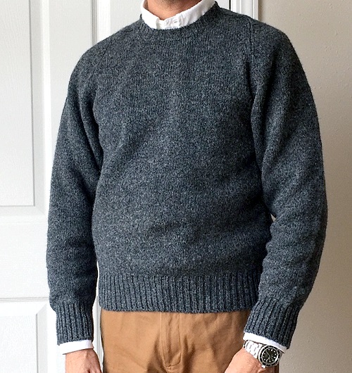 Review: O'Connell's Shetland Wool Sweater | Dappered.Threads.com