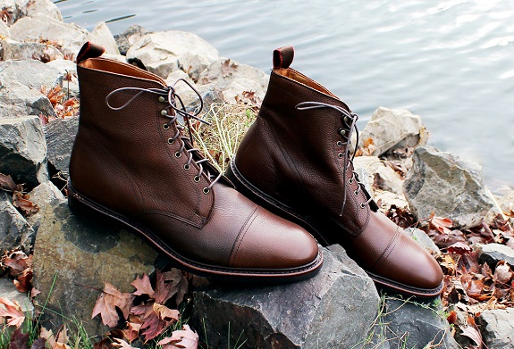 First Ave. Cap Toe Boots