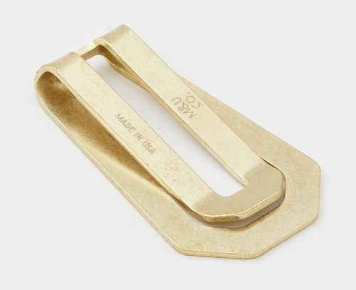Made in the USA Brass Money Clip