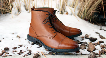 In Review: The JC Penney Stafford Harrow Grain Leather Boot