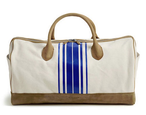 Canvas by Lands' End Canvas and Suede Duffel