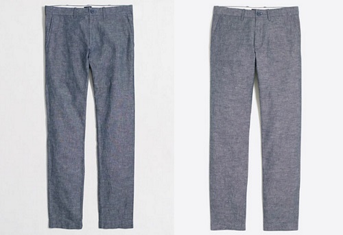 JCF Linen/Cotton Chambray Pants