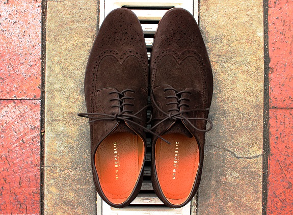 In Review: The New Republic by Mark McNairy Brown Suede Penton Wingtip | Dappered.com
