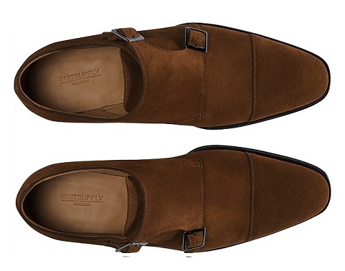 Suitsupply Suede Double Monks