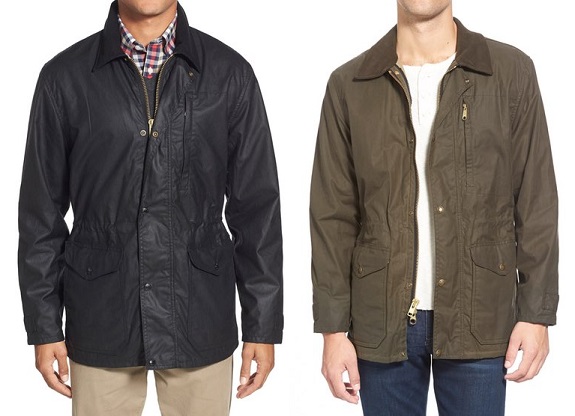 Filson Cover Cloth Mile Marker Waxed Cotton Coat