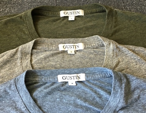 GUSTIN Made in the USA t-shirt 3-pack