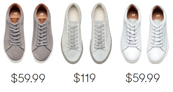 H&M "Edition" Suede Sneakers