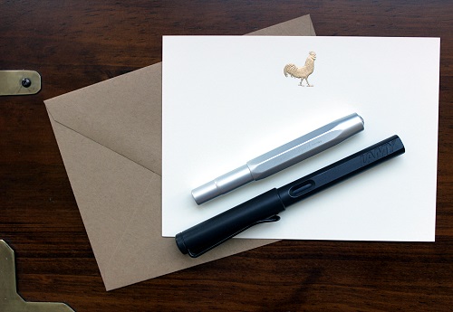 Terrapin Stationers Golden Rooster Stationery