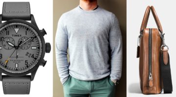 Monday Sales Tripod – Retro Polos, Sleek Work Briefs, Timex Red Wings, & More