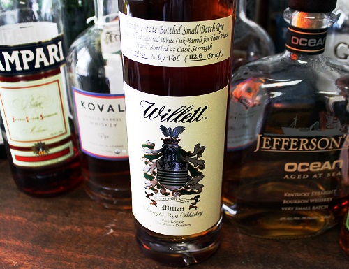 Willet Single Barrel Rye 3-Year Cask Strenth Whiskey