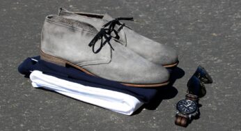 Chinos, Chukkas, Polo #6 – Grey Chukkas