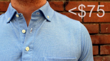 10 Best Bets for $75 or Less – Blue Dial Watches, Inexpensive Bombers, Button Down Collar Polos, & More