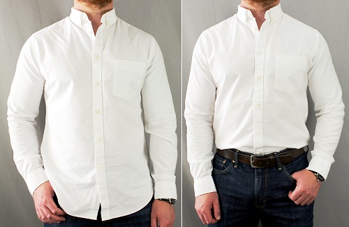 Whittier Oxford Standard Fit Button Down Shirt