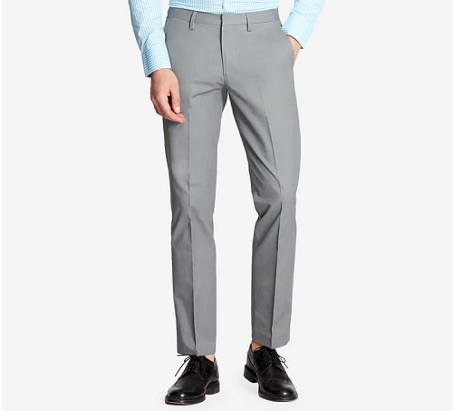 Foundation Cotton Trouser in Grey