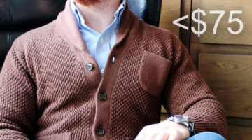 10 Best Bets for $75 or Less – Shawl Collar Sweaters, Cashmere Hats, & More